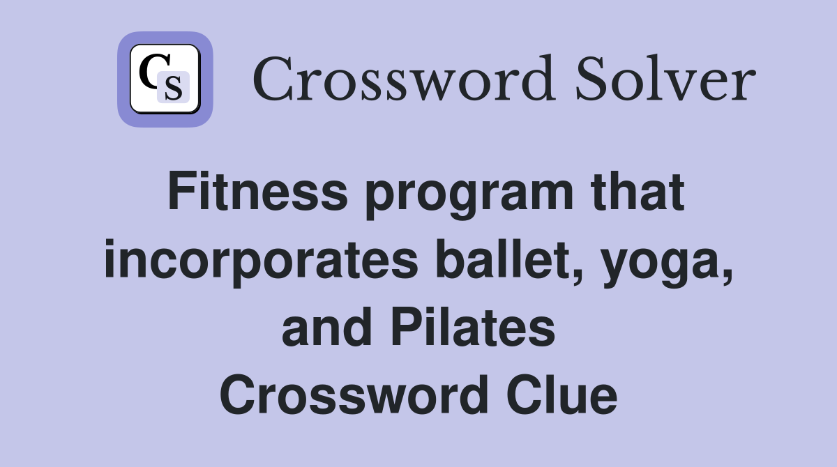 A ballet skirt crossword clue best sale